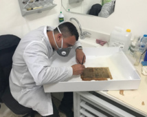 Bibliothèque Khalidi Jérusalem traitement des manuscrits