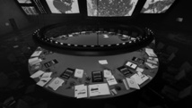 Du cabinet fantôme au comité stratégique film Docteur Folamour – Stanley Kubrick, 1964