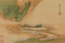 Gao Jian (1635-1713) - Paysages inspirés des poèmes de Tao Yuanming (feuille n°1), non daté © Musée d’art de Hong Kong