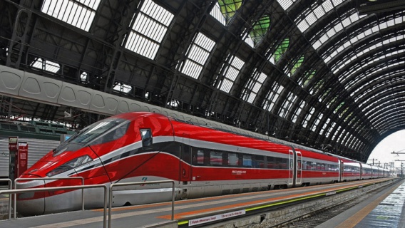 Trenitalia : un taux de remplissage convaincant entre Paris, Lyon et Milan