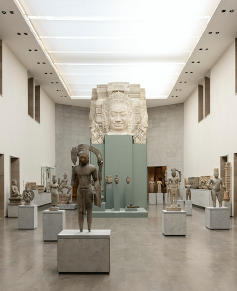 Cour Khmère © Musée national des arts asiatiques – Guimet, Paris / photo Vincent Leroux 2021