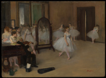 Edgar Degas (1834–1917) Classe de danse Vers 1870  New-York, The Metropolitan Museum of Art, H. O. Havemeyer Collection, Bequest of Mrs. H. O. Havemeyer, 1929, 29.100.184  Courtesy of the Metropolitan Museum of Art
