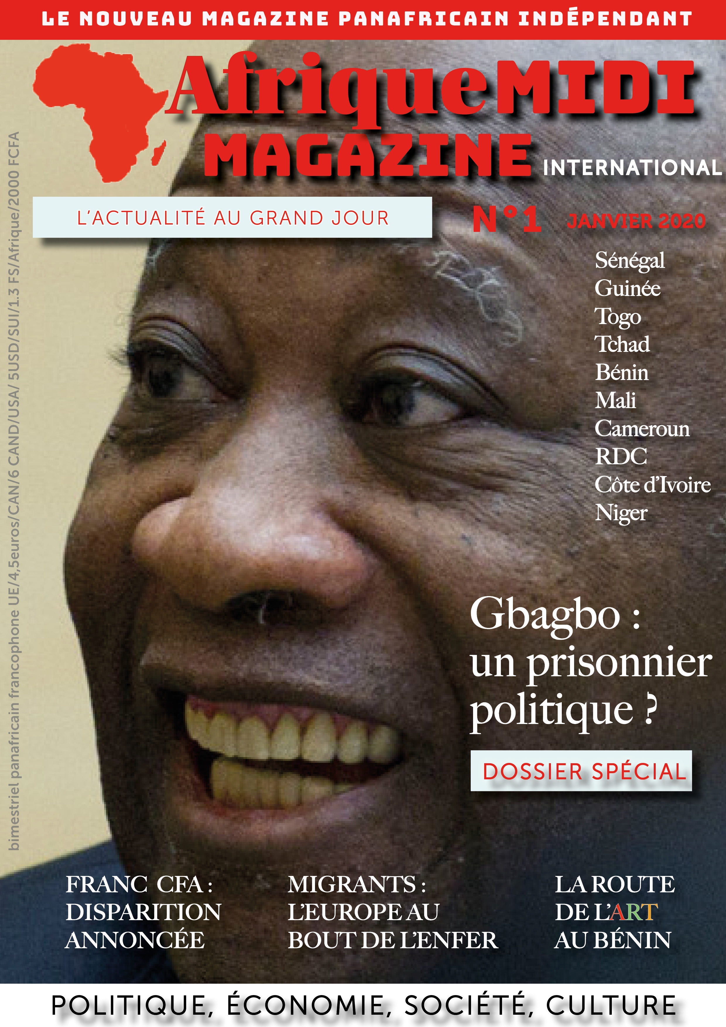 Pour commander le magazine : magazine@afriquemidi.com