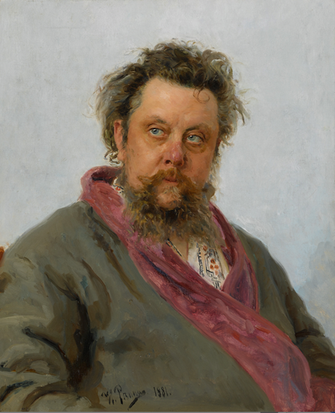 Portrait de Modeste Moussorgski, 1881, © Galerie nationale Trétiakov, Moscou