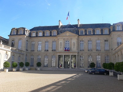 Le palais de l'Élysée - Crédit photo: Remi Mathis