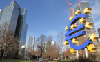 La BCE baisse ses prévisions de croissance et d'inflation