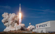 SpaceX réussit le lancement de sa Falcon Heavy