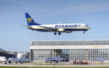 Ryanair baisse le nombre de ses vols pour septembre et octobre