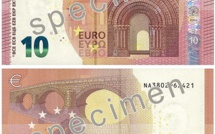 Un nouveau billet de 10 euros plus sécurisé