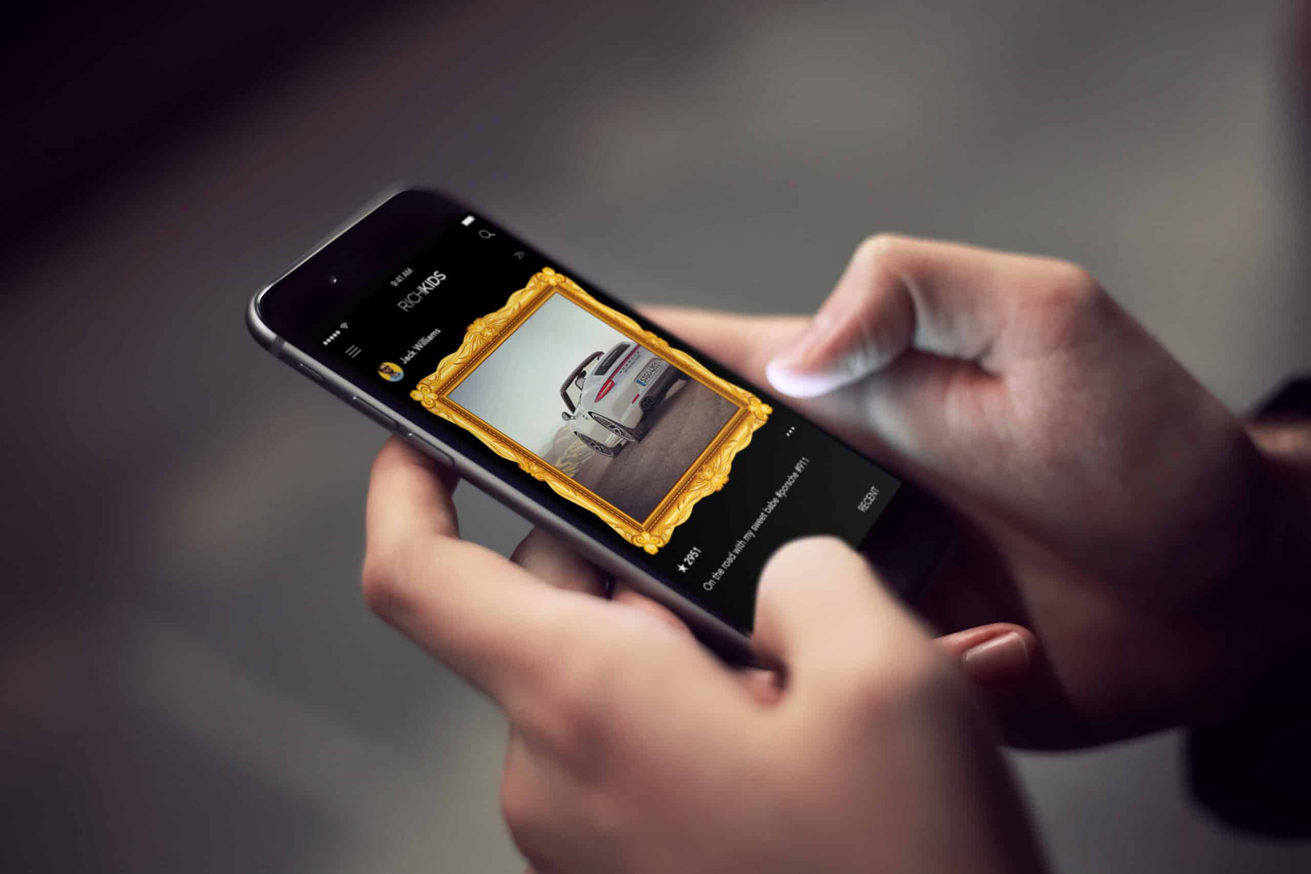 Rich Kids : une application pour utilisateurs fortunés