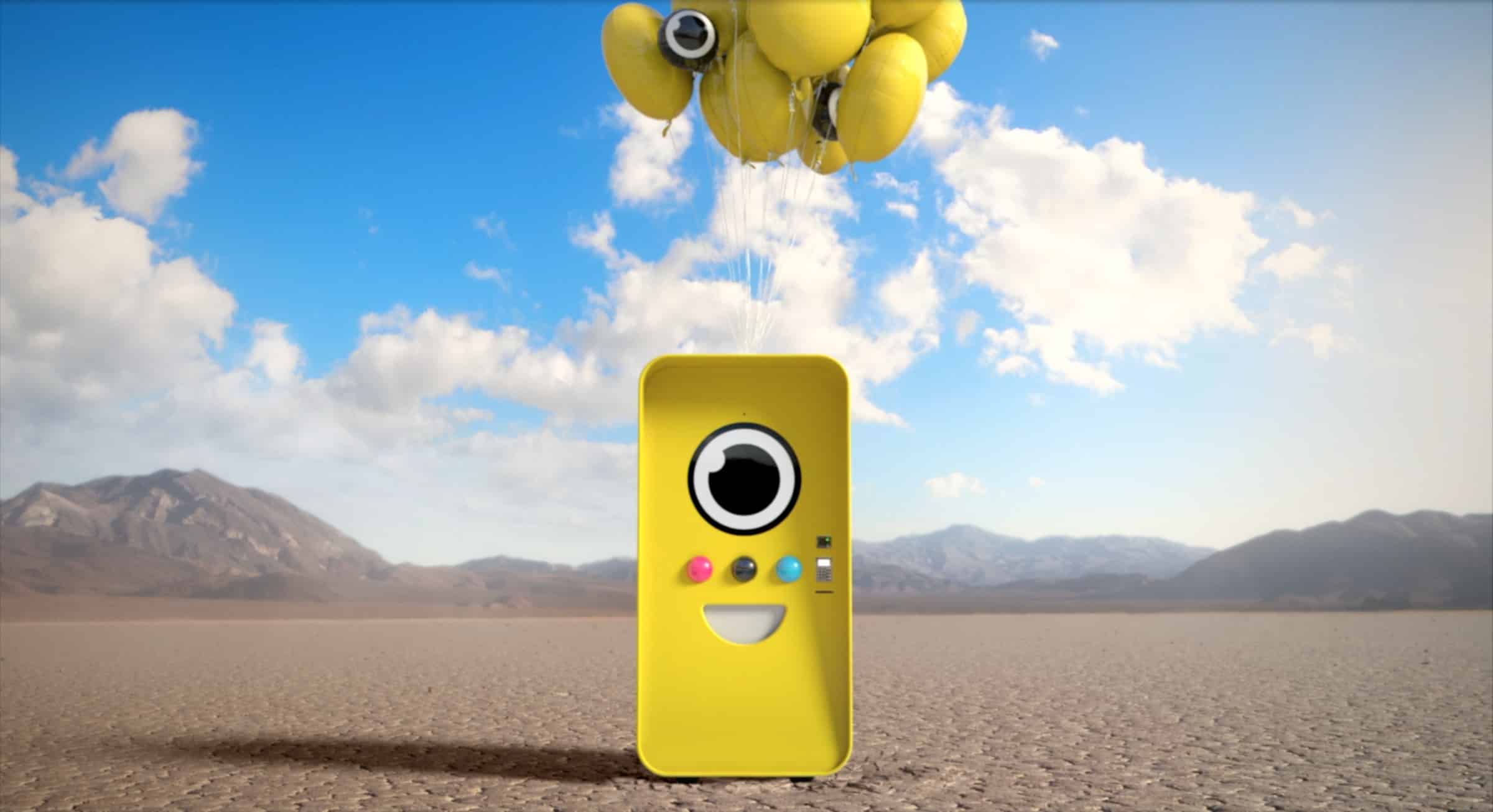 Snap : des distributeurs éphémères pour les lunettes Spectacles