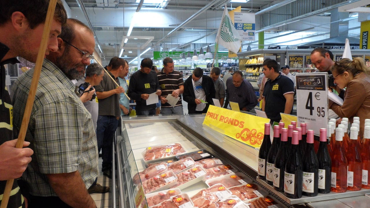 « MAUX CROISÉS » Le monde viticole moins impliqué dans les mouvements de ras-le-bol paysan.