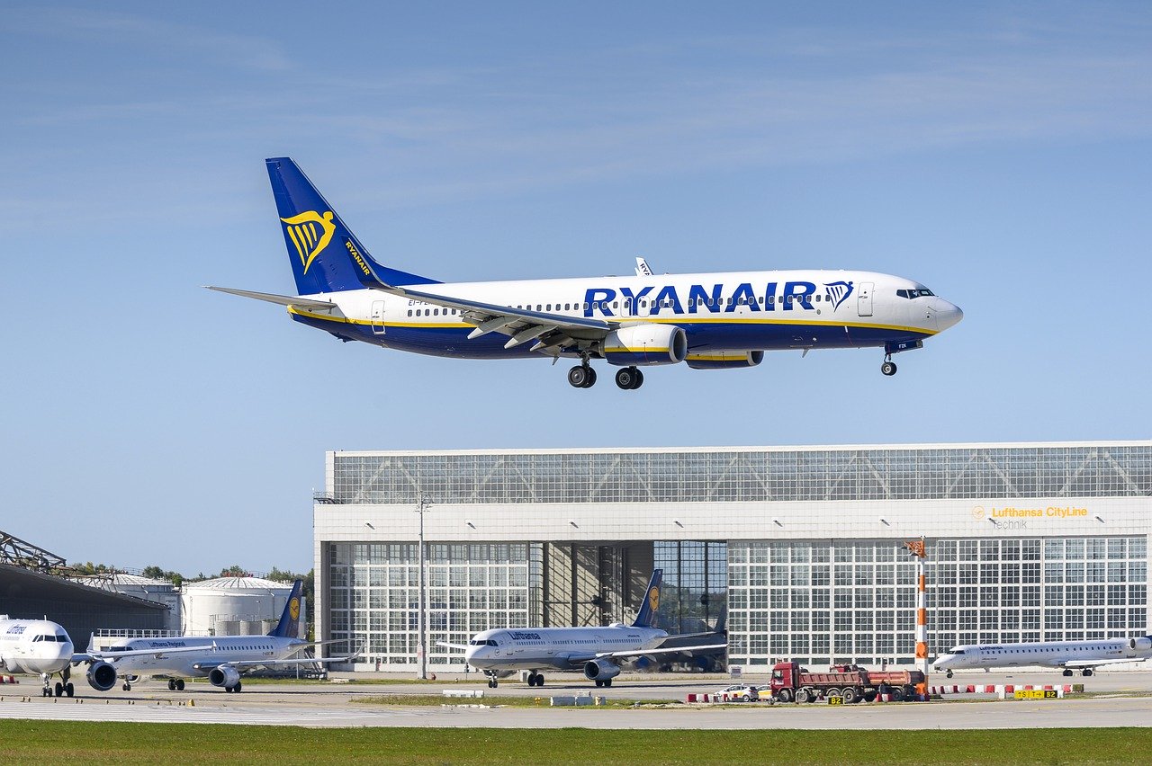 Ryanair baisse le nombre de ses vols pour septembre et octobre