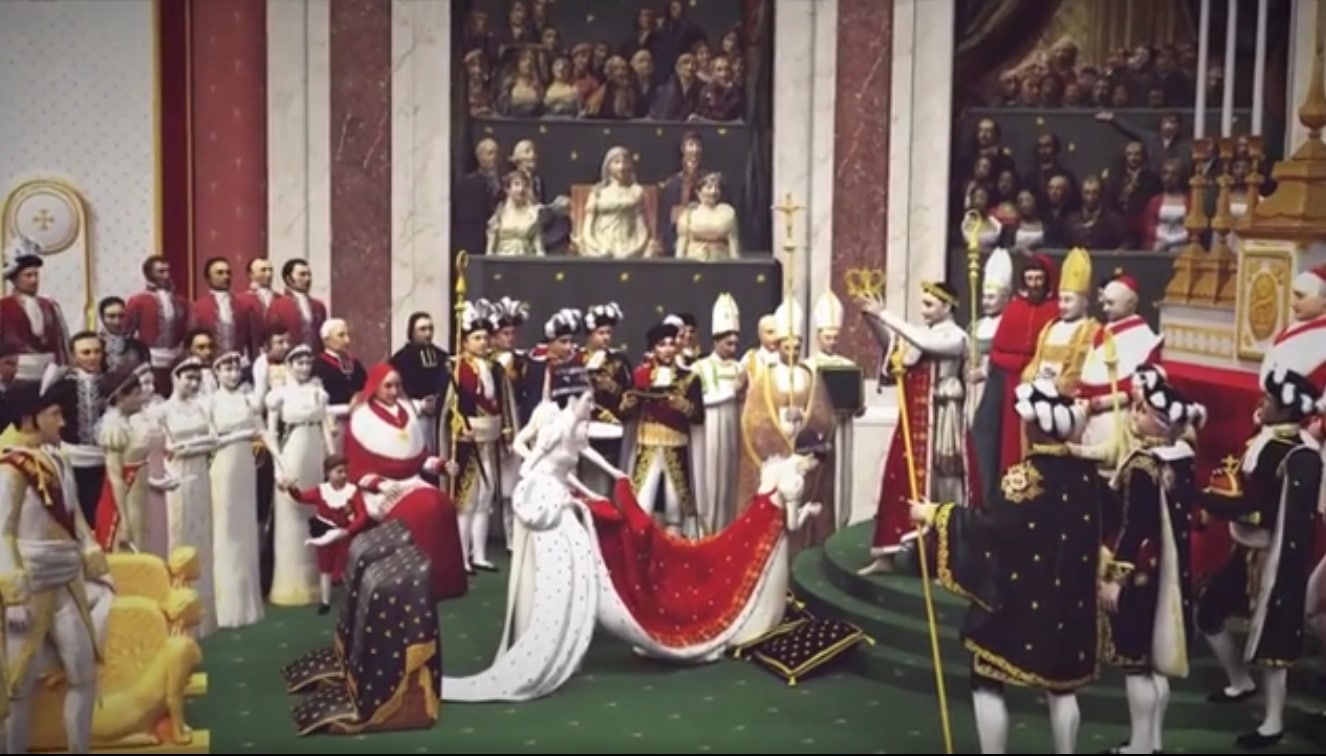 DAVID, Le Couronnement de l’empereur et de l’impératrice