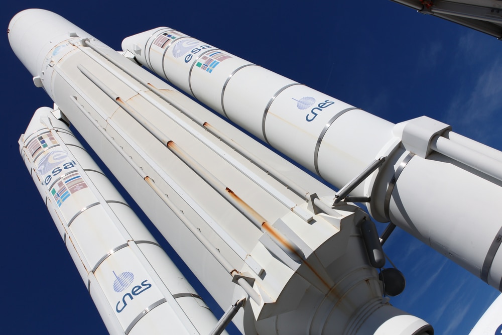 Ariane 6 sur le pas de tir