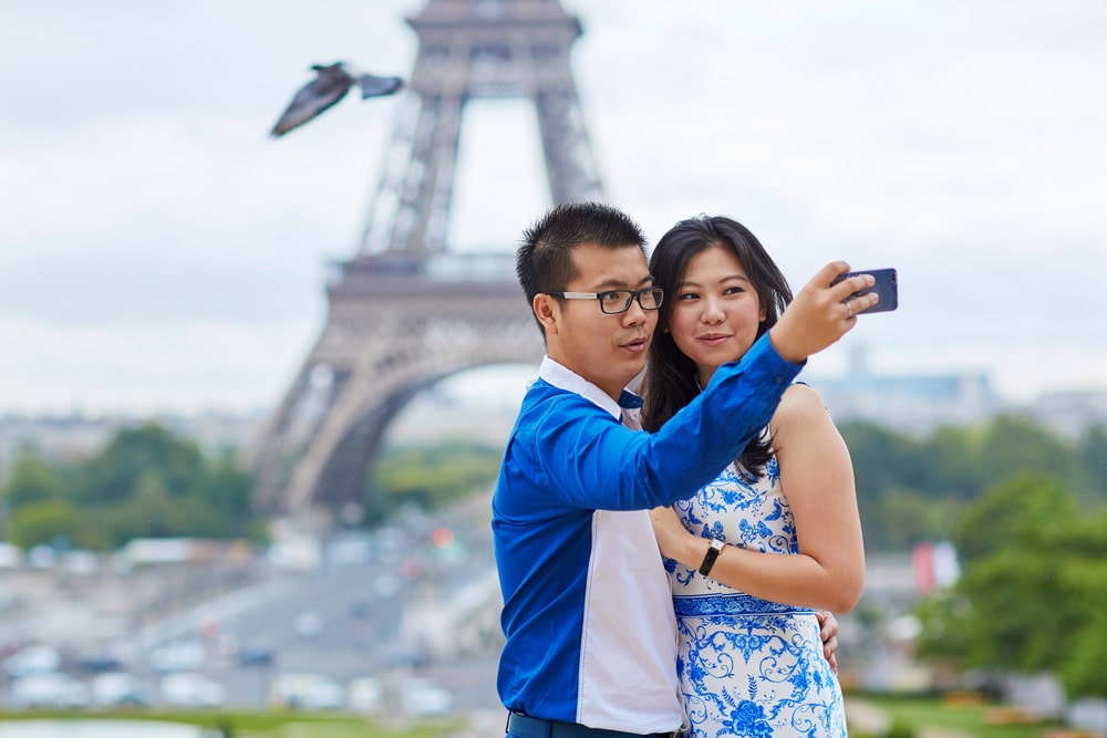 Les chinois étaient 49 % de plus à Paris cet été