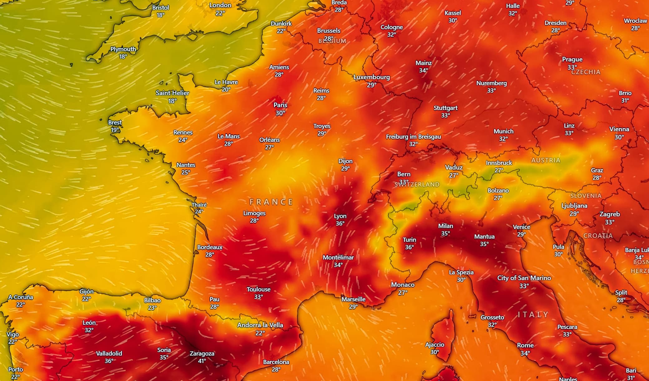 "Du jamais vu" : 84 départements en vigilance orange canicule